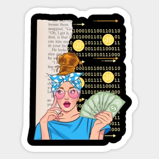 Crypto Queen Sticker